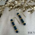 Mini Blue Earrings
