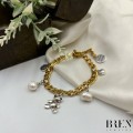Gold Bear Bracelet